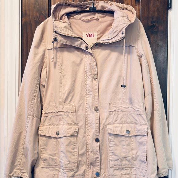 YMI Jackets & Blazers - YMI Women's Tan Hooded Jacket